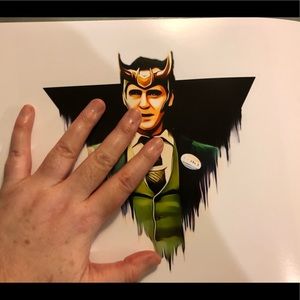 LOKI ART PRINT